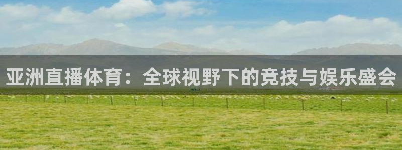 亚洲直播体育：全球视野下的竞技与娱乐盛会